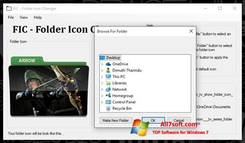 স্ক্রিনশট Icon Changer Windows 7
