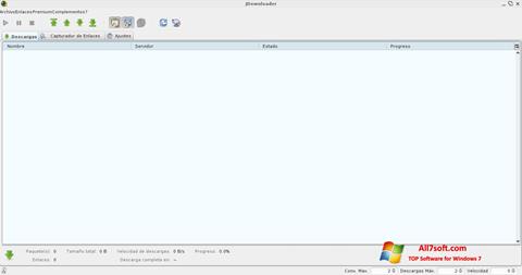 স্ক্রিনশট JDownloader Windows 7