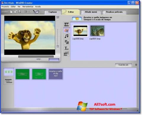 স্ক্রিনশট WinDVD Creator Windows 7