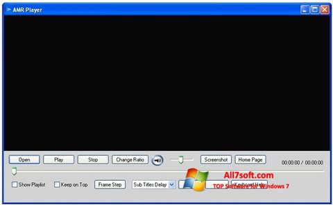 স্ক্রিনশট AMR Player Windows 7