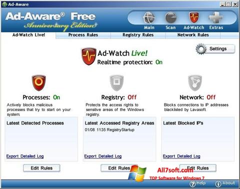 স্ক্রিনশট Ad-Aware Free Windows 7