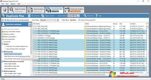 স্ক্রিনশট Duplicate Cleaner Windows 7