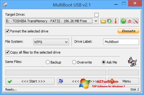 স্ক্রিনশট Multi Boot USB Windows 7