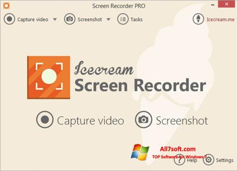 স্ক্রিনশট Icecream Screen Recorder Windows 7