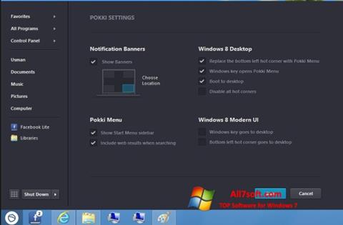 স্ক্রিনশট Pokki Windows 7
