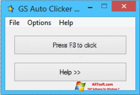 স্ক্রিনশট GS Auto Clicker Windows 7