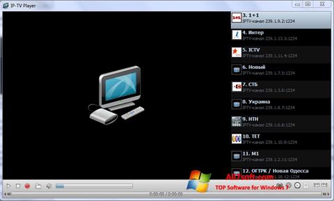 স্ক্রিনশট IP-TV Player Windows 7