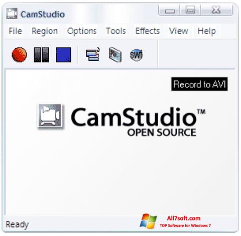 স্ক্রিনশট CamStudio Windows 7