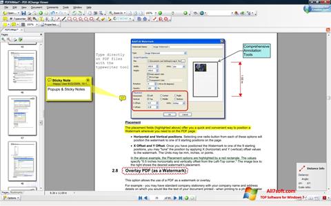 স্ক্রিনশট PDF-XChange Editor Windows 7