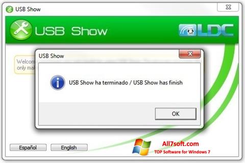 স্ক্রিনশট USB Show Windows 7