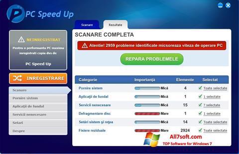 স্ক্রিনশট PC Speed Up Windows 7