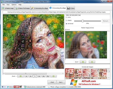 স্ক্রিনশট Photo Collage Maker Windows 7