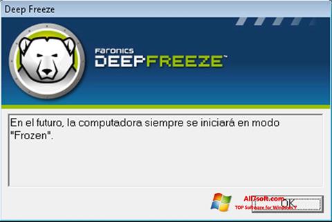 স্ক্রিনশট Deep Freeze Windows 7