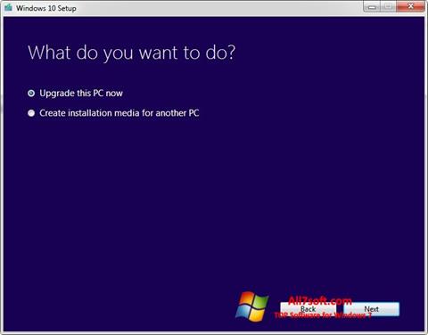 স্ক্রিনশট Media Creation Tool Windows 7