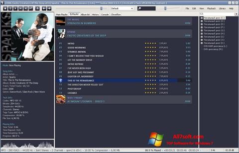 স্ক্রিনশট Foobar2000 Windows 7