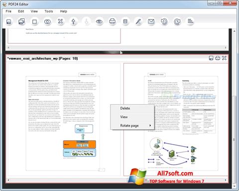 স্ক্রিনশট PDF24 Creator Windows 7