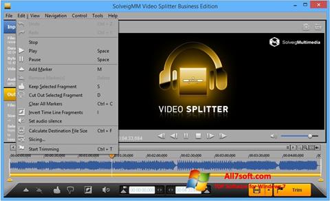 স্ক্রিনশট SolveigMM Video Splitter Windows 7