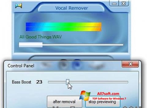 স্ক্রিনশট Yogen Vocal Remover Windows 7