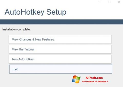স্ক্রিনশট AutoHotkey Windows 7